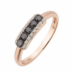 14KT Rose Gold Women's Diamond Ring -# 6163