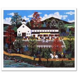 Queen of the Trail Limited Edition Lithograph by Jane Wooster Scott, Numbered and Hand Signed with C