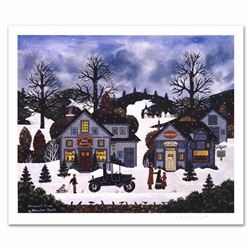 Innocent Times Limited Edition Lithograph by Jane Wooster Scott, Numbered and Hand Signed with Certi