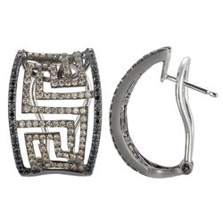 14KT  Gold Diamond Earrings -# 6209-1