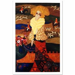 Legendary Russian Artist Sergey Smirnov (1953-2006)! "Tapestry Of The Hunt" Limited Edition Mixed Me