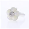 Image 1 : 18KT White Gold Ladies Diamond Fashion Ring -# 9061
