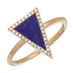 14KT Yellow Gold Gemstone Ring -# 7745