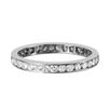Image 3 : 14KT White Gold Diamond Eternity Band  -# 1836