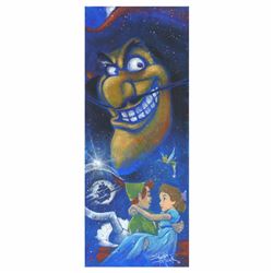 Stephen Fishwick - "Wicked Captain" Limited Edition Giclee on Gallery Wrapped Canvas from Disney Fin