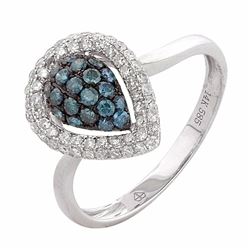 14KT  Gold Women's Diamond Ring -# 6079