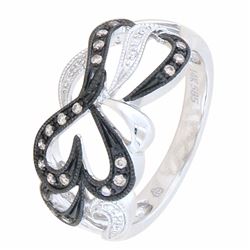 14KT White Gold Women's Diamond Ring -# 6132