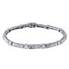 Image 1 : 18KT White Gold Ladies Diamond Bracelet -# 10506