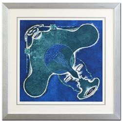 Lu Hong - "Gemini (5/21 - 6/21)" Framed Limited Edition Giclee, Numbered and Hand Signed with COA! -