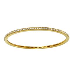 18KT Yellow Gold Bangle Bracelet -# 6498-1