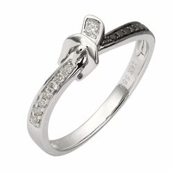 14KT White Gold Women's Diamond Ring -# 6218