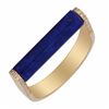 Image 1 : 14KT Yellow Gold Gemstone Ring -# 7920