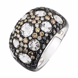 14KT White Gold Gemstone Ring -# 6264-1