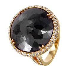 18KT Rose Gold Diamond Ring & Pendnat Set -# 1736