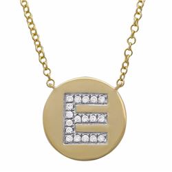 14KT Yellow Gold Diamond Necklace -# 7755