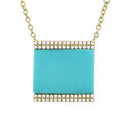 14KT Yellow Gold Gemstone Necklace -# 8041