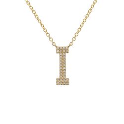14KT Yellow Gold Diamond Necklace -# 7906-1
