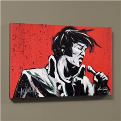 "Elvis Presley (Revolution)" LIMITED EDITION Giclee on Canvas (40" x 30") by David Garibaldi, AP Num