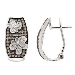 14KT  Gold Diamond Earrings -# 6290