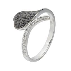 14KT White Gold Women's Diamond Ring -# 5999-1