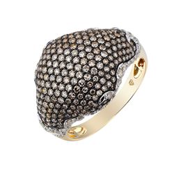 14KT Yellow Gold Women's Diamond Ring -# 6168