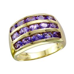 10KT Yellow Gold Tanzanite Ring -# 1816