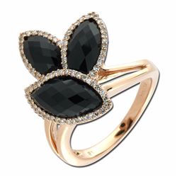 14KT Rose Gold Gemstone Ring -# 5855