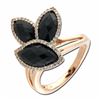 Image 1 : 14KT Rose Gold Gemstone Ring -# 5855