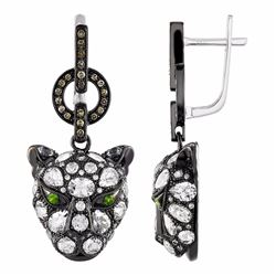 14KT  Gold Gemstone Earrings -# 6356-1