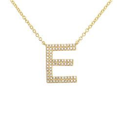 14KT Yellow Gold Diamond Necklace -# 8018-1