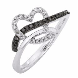 14KT White Gold Women's Diamond Ring -# 6275-1