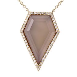14KT Yellow Gold Gemstone Necklace -# 7715-1