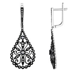 14KT  Gold Gemstone Earrings -# 6263-1