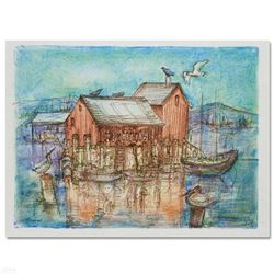 "Motiff I" Limited Edition Lithograph by Edna Hibel (1917-2014), Numbered and Hand Signed with Certi