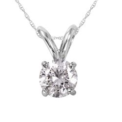 14KT White Gold Diamond Necklace -# 1621
