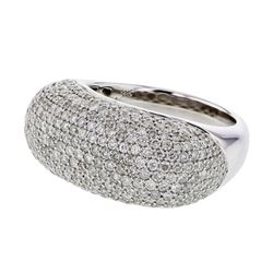 18KT White Gold Ladies Diamond Fashion Ring -# 10196