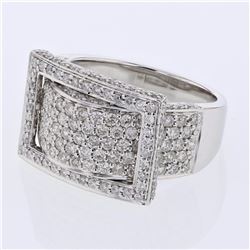 14KT White Gold Ladies Diamond Ring -# 10245