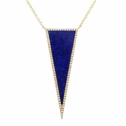 14KT Yellow Gold Gemstone Necklace -# 8060-1