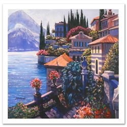 "Magic of the Med II" Limited Edition Hand Embellished Giclee on Canvas (30" x 30") by Howard Behren