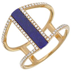 14KT Yellow Gold Gemstone Ring -# 7748-1