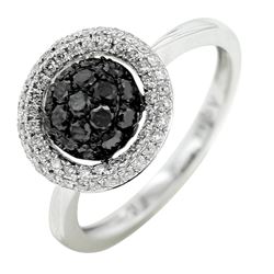 18k White Gold Women's Diamond Ring -# 6068-1