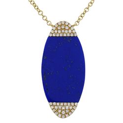 14KT Yellow Gold Gemstone Necklace -# 7944-1