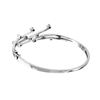 Image 2 : 14KT White Gold Diamond Bangle Bracelet -# 2134