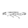 Image 3 : 14KT White Gold Diamond Bangle Bracelet -# 2134