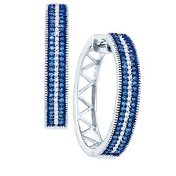 0.50CT Diamond Anniversary 10KT Earrings White Gold