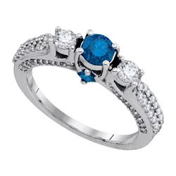 1.25CT Diamond Bridal 14KT Ring White Gold