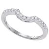 Image 1 : 0.25CT Diamond Enhancer 14KT Ring White Gold