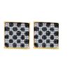 Image 1 : 0.85CT Diamond Micro-Pave 10KT Earrings Yellow Gold