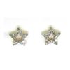 Image 1 : 0.25CT Diamond Star 14KT Earrings Yellow Gold