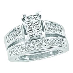 1.50CT Diamond Invisible 14KT Ring White Gold